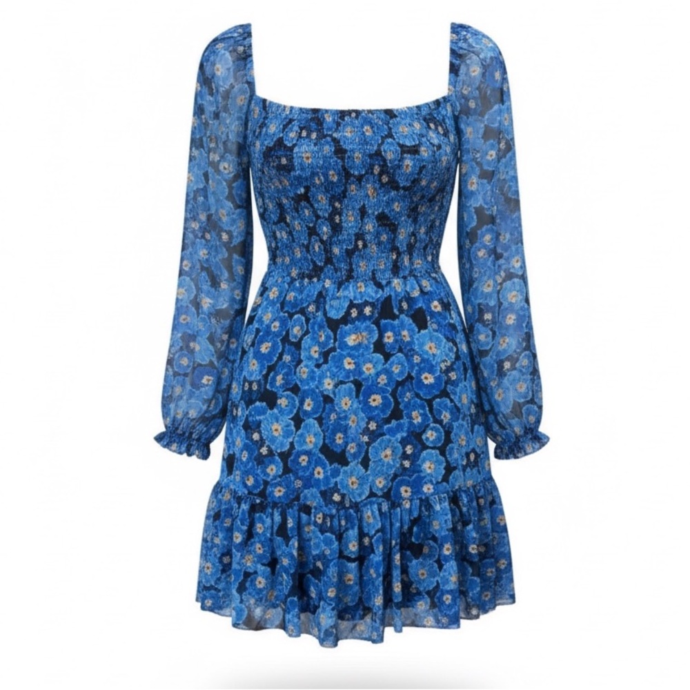 ARITZIA Wilfred Babygirl Coquette Soft Girl Aesthetic Floral Mini Dress 📐XXS